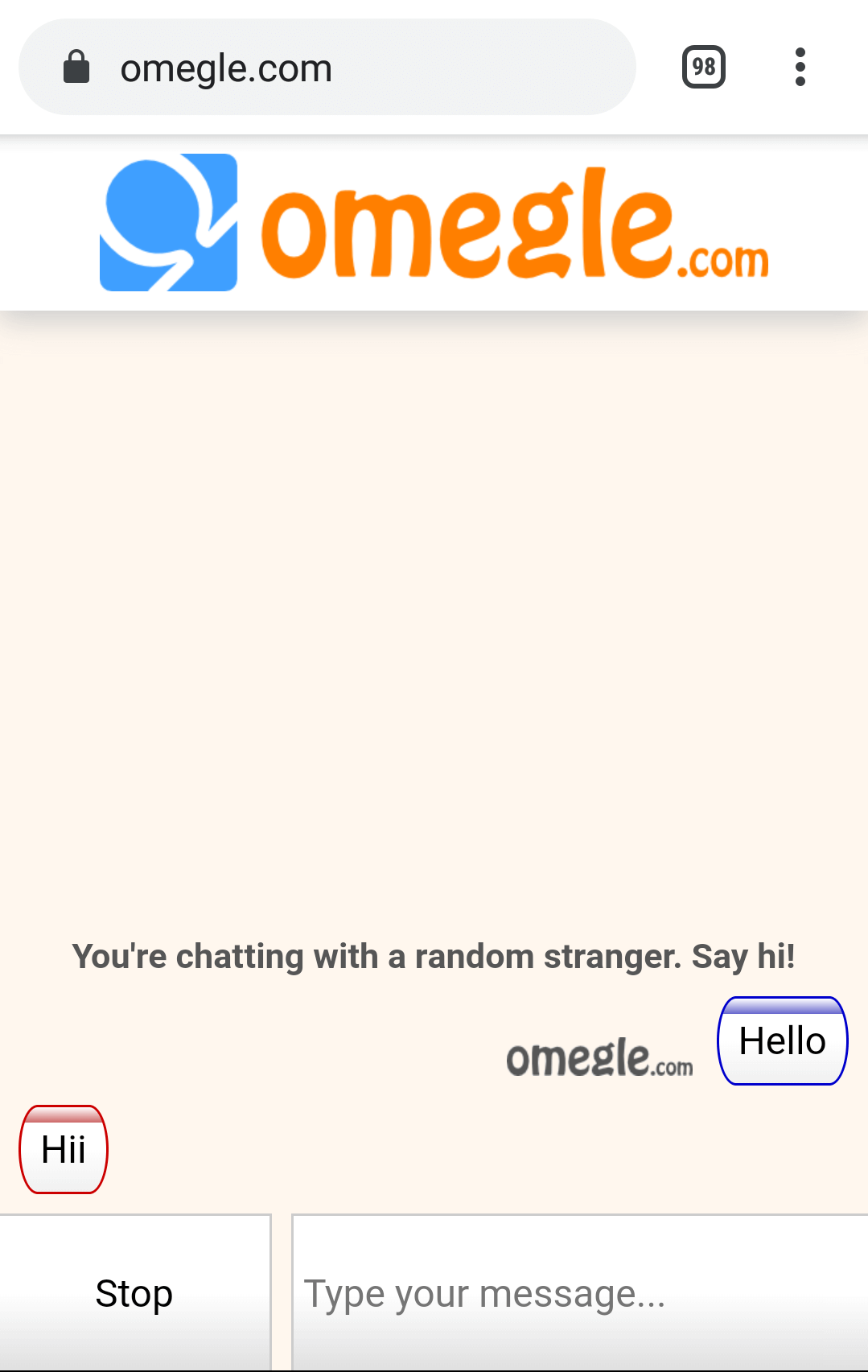 Omegle random tv Omegle USA. 2020-03-29